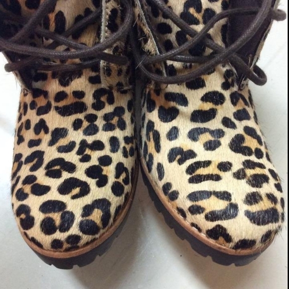 Sperry Leather Pony Hair Ankle Boots - Picture 8 of 8